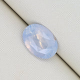 1.76ct Oval Opalescent White Sapphire