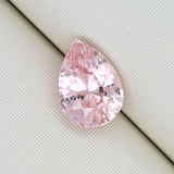 2.07ct Pear Peach Sapphire