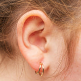 Petite Split Hoops