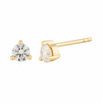 4mm lab grown diamond studs