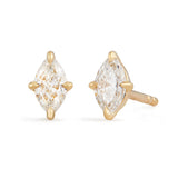 Ready to Ship - Marquise Diamond Studs (0.20tcw)