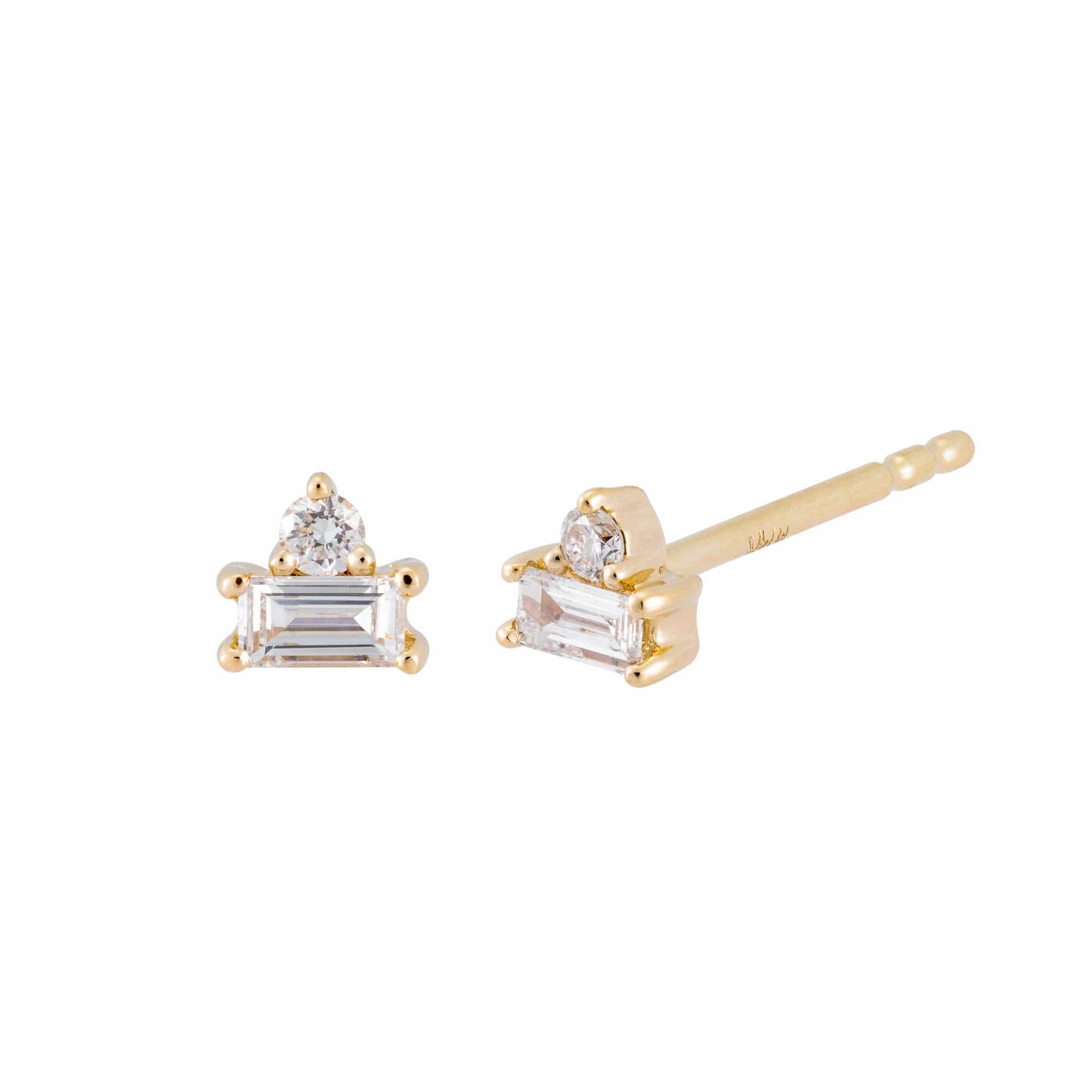 Baguette Studs